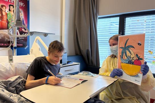 Schattenzoektocht in het Kinderziekenhuis