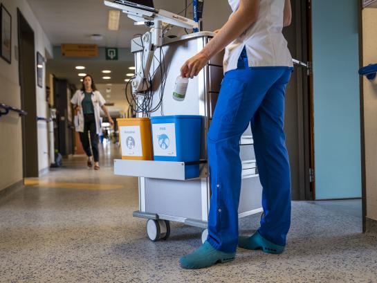 Betere afvalsortering op zorgkar