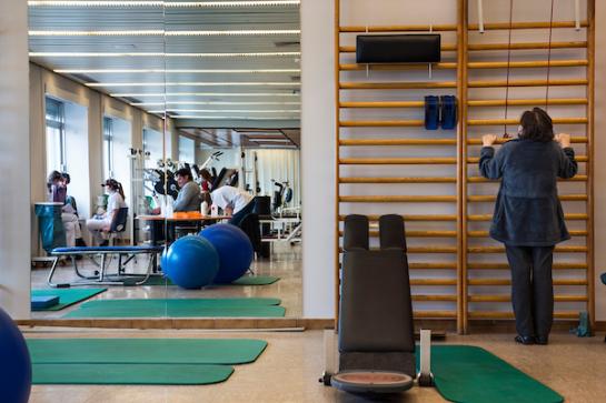 Training in de oefenzaal