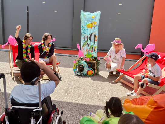 Nieuwe peters voor het Kinderrevalidatiecentrum