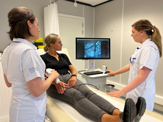 Niet-invasieve diagnose oppervlakkige huidkanker