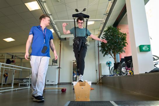 Nieuwe revalidatietoestel in het Revalidatiecentrum