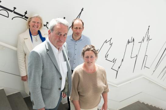 Chantal Haeck, Frank Vermassen, Peter De Paepe en Veerle Duprez