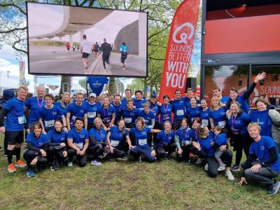 Team Urologie op Antwerp 10 Miles 2024
