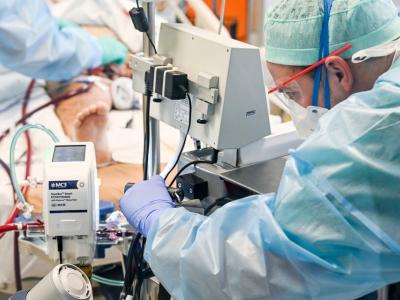 het ECMO-team in actie